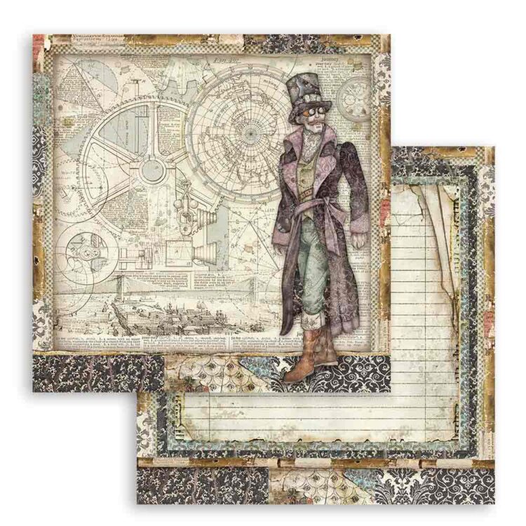 STAMPERIA SIR VAGABOND БЛОКЧЕ 20,3/20,3 СМ - SBBS25 - Изображение 7