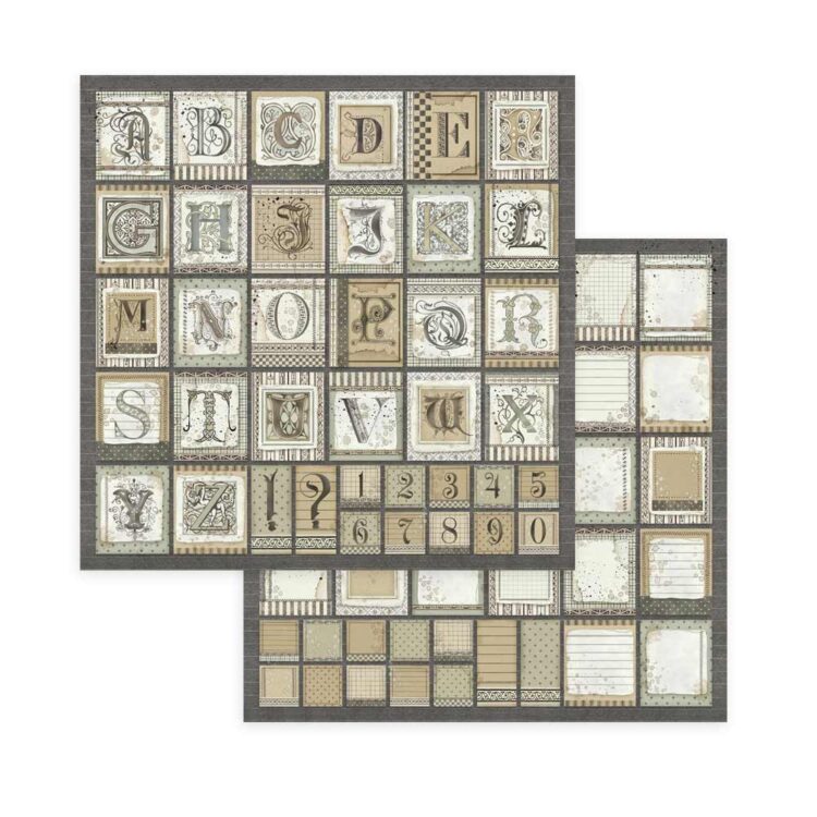 STAMPERIA CALLIGRAPHY БЛОКЧЕ 30,5/30,5 СМ - SBBL79 - Изображение 7