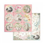 STAMPERIA ORCHIDS AND CATS БЛОКЧЕ 20,3/20,3 СМ - SBBS26 - Изображение 5