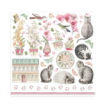 STAMPERIA ORCHIDS AND CATS БЛОКЧЕ 20,3/20,3 СМ - SBBS26 - Изображение 4