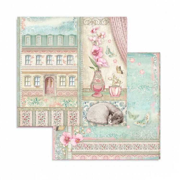 STAMPERIA ORCHIDS AND CATS БЛОКЧЕ 20,3/20,3 СМ - SBBS26 - Изображение 11