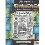 STAMPERIA MIXED MEDIA STAMPS - ГУМЕНИ ПЕЧАТИ WTKAT13