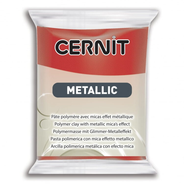 CERNIT METALLIC ЧЕРВЕНО 56 ГР - Изображение 1