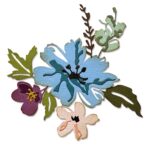 SIZZIX THINLITS ЩАНЦИ ЗА ИЗРЯЗВАНЕ - BRUSHSTROKE FLOWERS #2