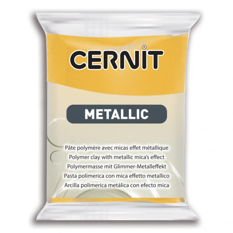 700 CERNIT METALLIC ЖЪЛТО 56 ГР №700 - Изображение 1