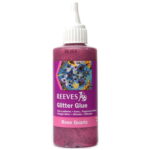 REEVES GLITTER GLUE 100 МЛ - ROSE QUARTZ 4760109