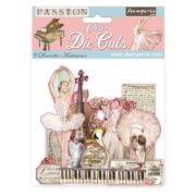 STAMPERIA PASSION CLEAR DIE CUTS 45 БР. DFLDCP04