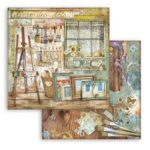 STAMPERIA ATELIER КАРТОН 30,5/30,5 СМ - SBB775