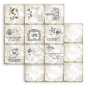 STAMPERIA JOURNAL КАРТОН 30,5/30,5 СМ - SBB784