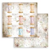 STAMPERIA THREADS ДИЗАЙНЕРСКИ КАРТОН 30,5/30,5 СМ - SBB790