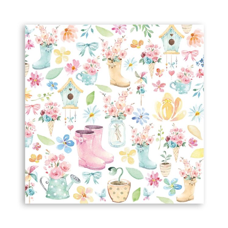 STAMPERIA CIRCLE OF LOVE БЛОКЧЕ ХАРТИЯ 30,5/30,5СМ- SBBXLB10 - Изображение 6