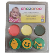 SNAZAROO КОМПЛЕКТ БОИ ЗА ЛИЦЕ 3X2 МЛ. + ПЕЧАТИ - BIRTHDAY