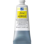 L&B АКРИЛНА БОЯ FINE 60 МЛ - CADMIUM YELLOW PALE HUE 796