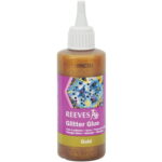 REEVES GLITTER GLUE 100 МЛ - GOLD 4760100