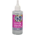 REEVES GLITTER GLUE 100 МЛ - SILVER 4760101