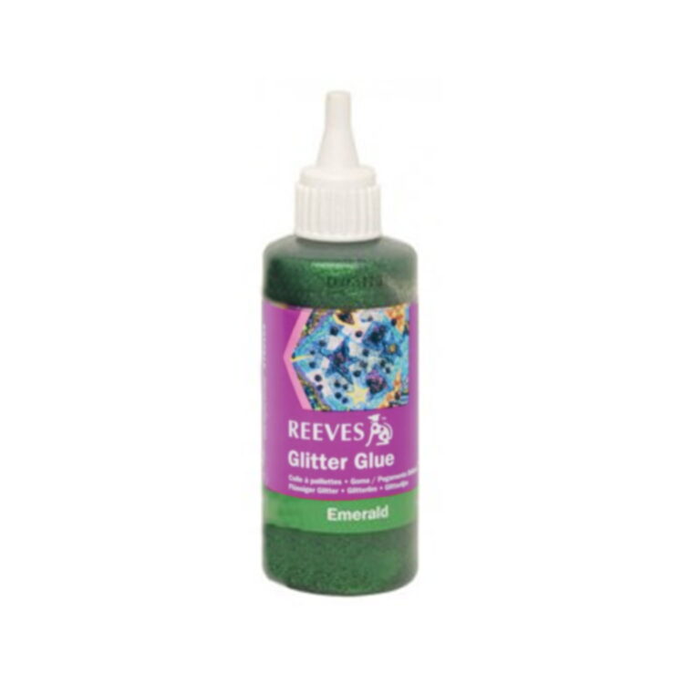 4760104 REEVES GLITTER GLUE 100 МЛ - EMERALD 4760104 - Изображение 1