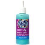 REEVES GLITTER GLUE 100 МЛ - AQUAMARINE 4760108