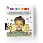 SNAZAROO БОИ ЗА ЛИЦЕ 3X3,75 ГР. + ЧЕТКА И ТАМПОН - CHICK