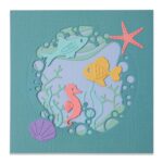 SIZZIX THINLITS ЩАНЦИ ЗА ИЗРЯЗВАНЕ - OCEAN SCENE
