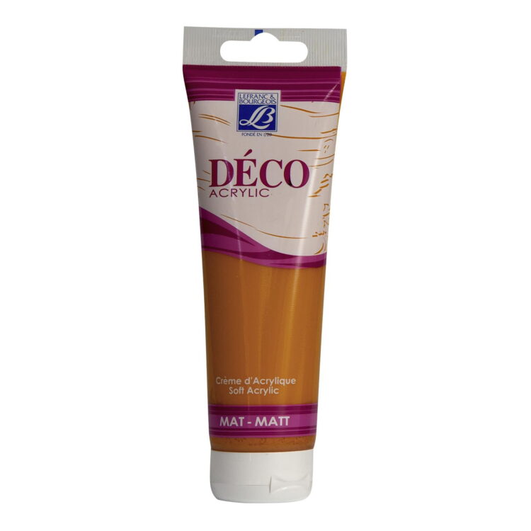 mandarin L&B АКРИЛНА БОЯ DECO MAT 120 МЛ - MANDARIN 221 - Изображение 1
