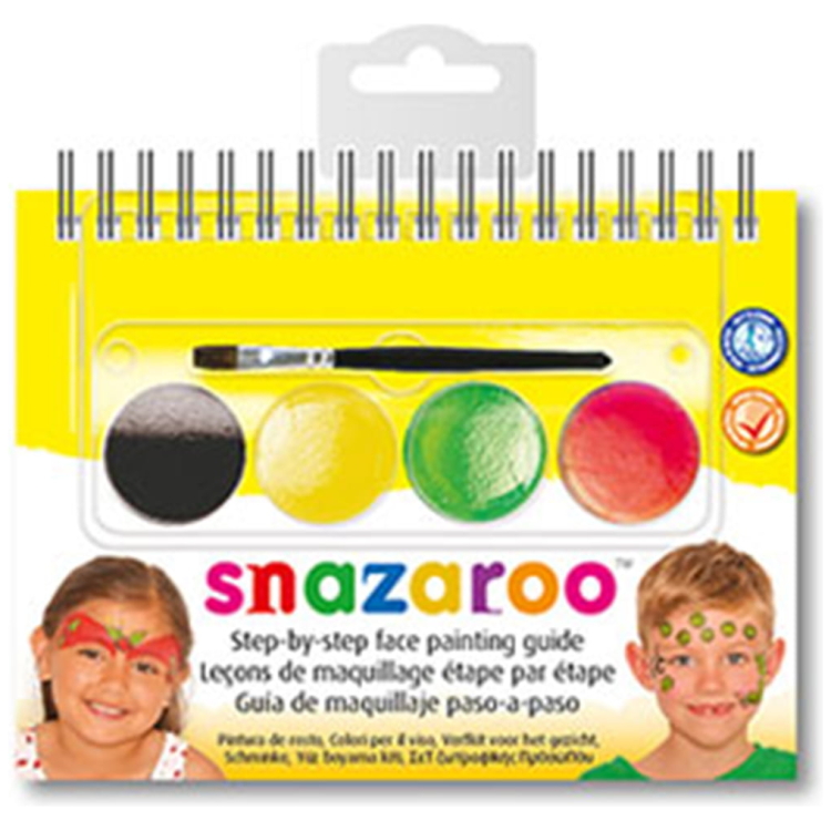 fruit SNAZAROO КОМПЛЕКТ БОИ ЗА ЛИЦЕ 4X1 МЛ + ЧЕТКА - FRUIT AND VEG - Изображение 1