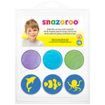 SNAZAROO КОМПЛЕКТ БОИ ЗА ЛИЦЕ 3X2 МЛ. + ПЕЧАТИ - SEA 047