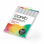 COPIC SKETCH КОМПЛЕКТ LIMITED EDITION - 6+1 ЦВ VIBRANT TONES