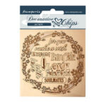 STAMPERIA SLEEPING BEAUTY БИРЕН КАРТОН 14/14СМ SCB57