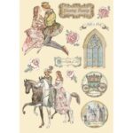 STAMPERIA SLEEPING BEAUTY ДЪРВЕНИ ФИГУРКИ ДЕКОРАЦИЯ KLSP100
