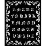 STAMPERIA MEDIA STENCIL - ШАБЛОН 20 Х 25 СМ - KSTD075