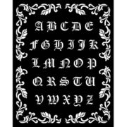 STAMPERIA MEDIA STENCIL - ШАБЛОН 20 Х 25 СМ - KSTD075