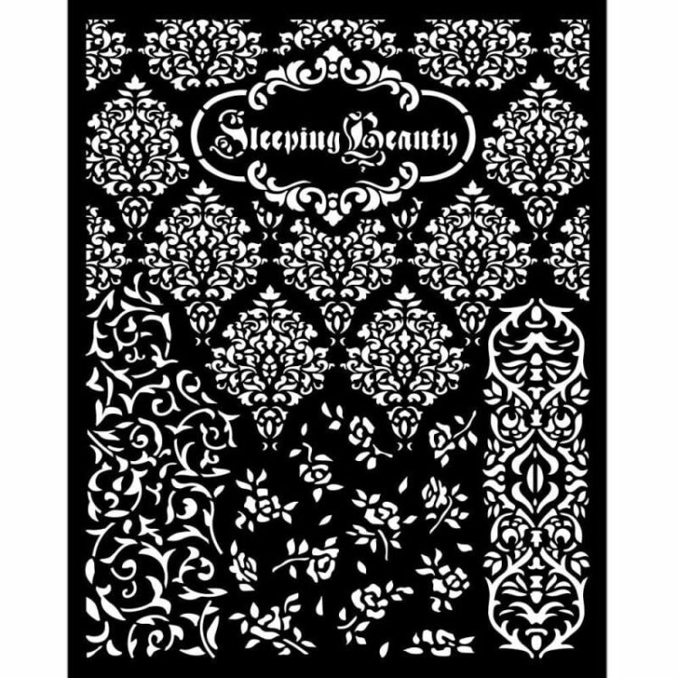 KSTD079 STAMPERIA SLEEPING BEAUTY STENCIL ШАБЛОН 20 Х 25 СМ KSTD079 - Изображение 1