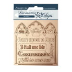 STAMPERIA SLEEPING BEAUTY БИРЕН КАРТОН 14/14СМ SCB56