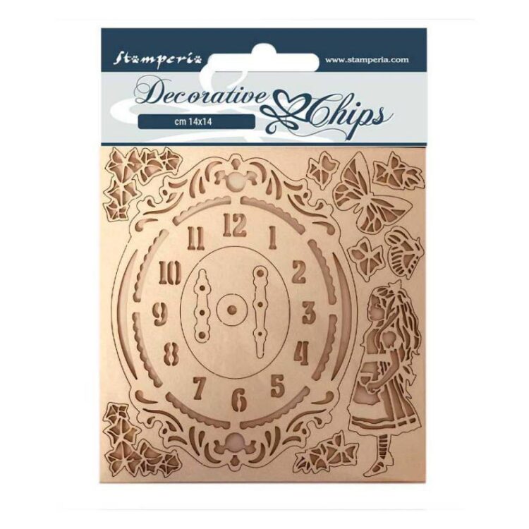 SCB74 STAMPERIA ALICE ЕЛЕМЕНТИ ОТ БИРЕН КАРТОН 14/14СМ SCB74 - Изображение 1