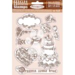 STAMPERIA SLEEPING BEAUTY STAMPS - ГУМЕНИ ПЕЧАТИ WTKCC202