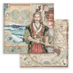 STAMPERIA VAGABOND IN JAPAN КАРТОН 30,5/30,5 СМ - SBB821