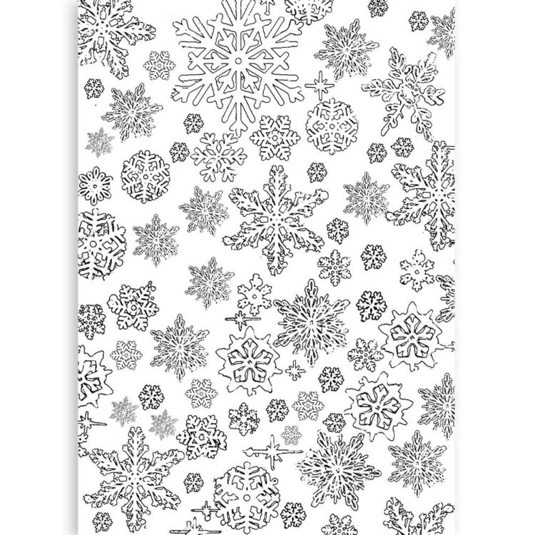 STAMPERIA WINTER TALES CLEAR PRINTS A4 SBA411 - Изображение 2