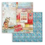 STAMPERIA CHRISTMAS PATCHWORK КАРТОН 31,5/30,5 СМ - SBB806