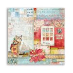 STAMPERIA CHRISTMAS PATCHWORK КАРТОН 31,5/30,5 СМ - SBB806 - Изображение 2