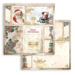 STAMPERIA ROMANTIC CHRISTMAS КАРТОН 31,5/30,5 СМ - SBB829
