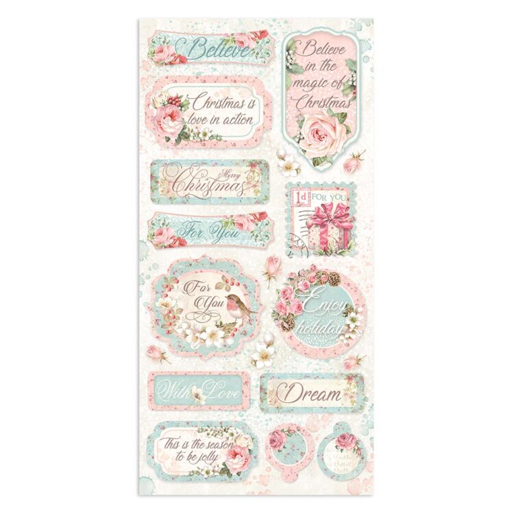 STAMPERIA PINK CHRISTMAS COLLECTABLES SBBV09 - Изображение 8