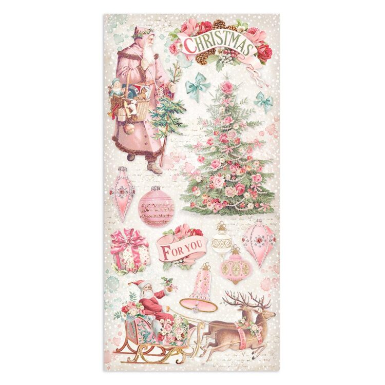 STAMPERIA PINK CHRISTMAS COLLECTABLES SBBV09 - Изображение 25