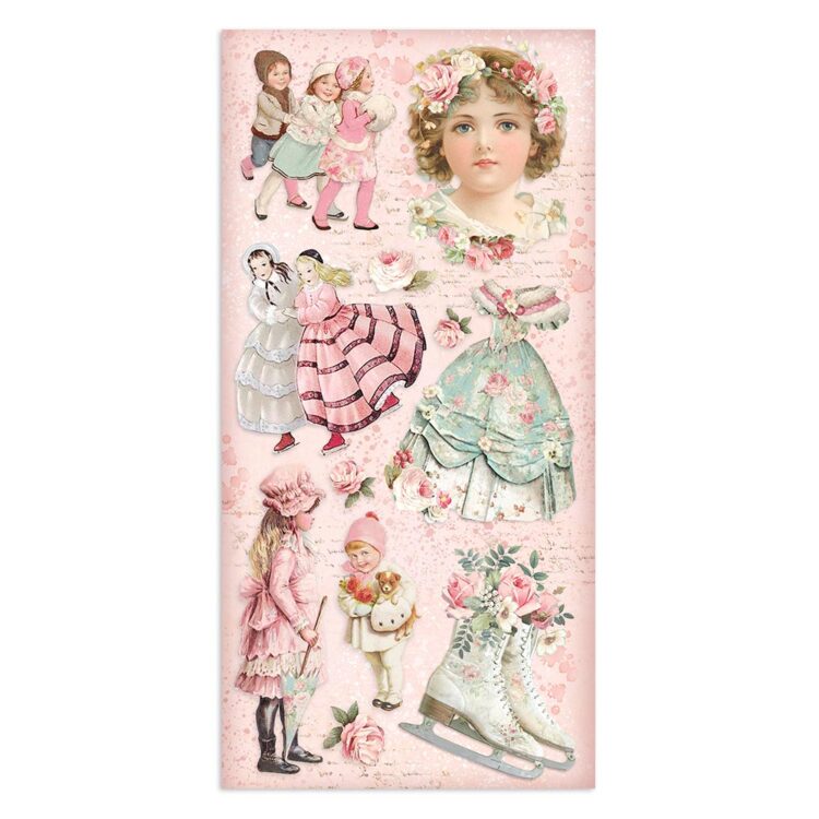 STAMPERIA PINK CHRISTMAS COLLECTABLES SBBV09 - Изображение 20