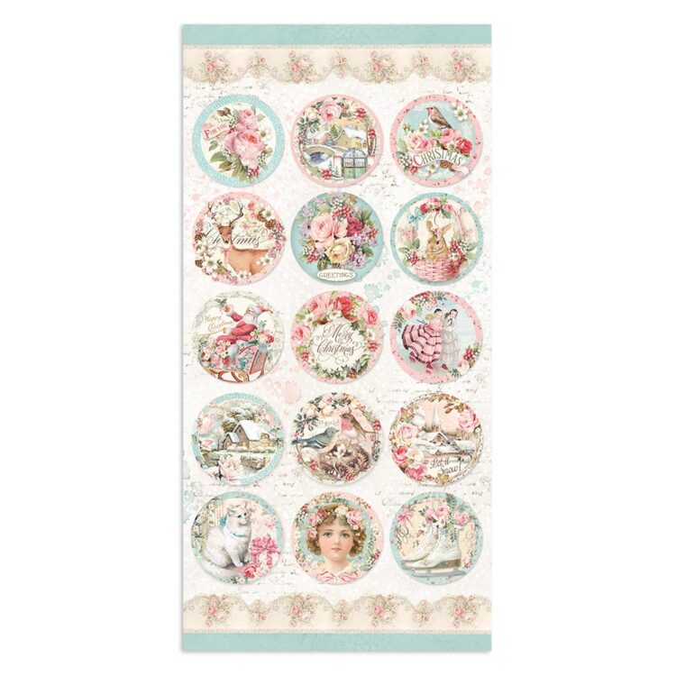 STAMPERIA PINK CHRISTMAS COLLECTABLES SBBV09 - Изображение 10