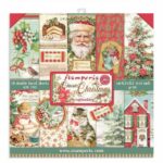 STAMPERIA CLASSIC CHRISTMAS БЛОКЧЕ 15,2/15,2 СМ - SBBXS06