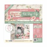 STAMPERIA HOUSE OF ROSES POP UP KIT 3D КАРТИЧКА - SBPOP05