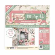 STAMPERIA HOUSE OF ROSES POP UP KIT 3D КАРТИЧКА - SBPOP05