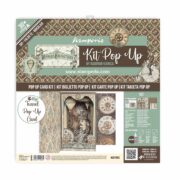STAMPERIA VOYAGES FANTASTIQUES POPUP KIT 3D КАРТИЧКА-SBPOP06