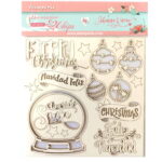 STAMPERIA CHRISTMAS ROSE ОТ БИРЕН КАРТОН 14/14СМ SCB100