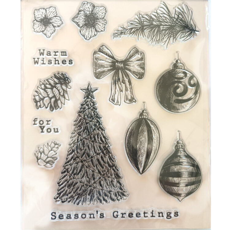 WTK 157 STAMPERIA ROMANTIC CHRISTMAS STAMP - СИЛИКОНОВ ПЕЧАТ WTK 157 - Изображение 1